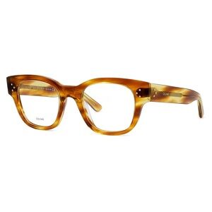 NEW CELINE CAT EYE EYEGLASSES CL50035I 053 BROWN CLEAR CELINE EYEWEAR